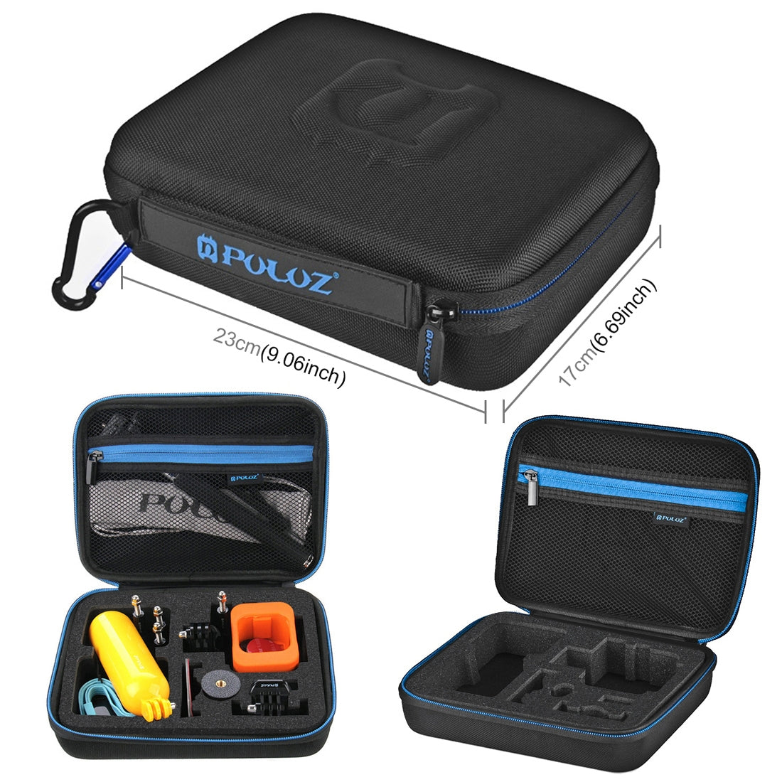 PULUZ PKT23 18 in 1 Camera Accessories Combo Kit for GoPro Hero5 Session / Hero4 Session