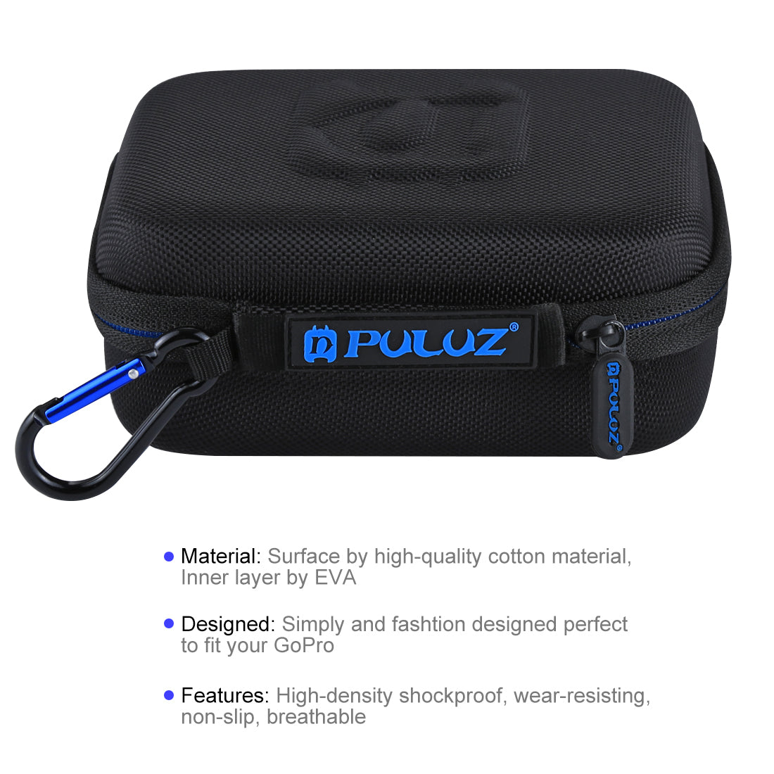 PULUZ PU83 Portable Storage Bag for GoPro HERO4 /3+ /3 /2 /1, Size: 16 x 12 x 7cm