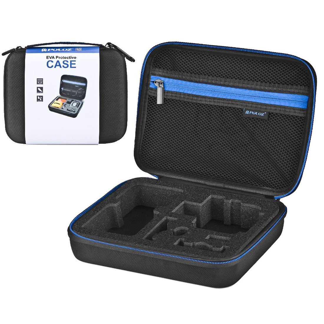 Puluz PU102 Waterproof Carrying Travel Case for GoPro HERO4 /3+ /3 /2 /1, Size: 23 x 17 x 7cm