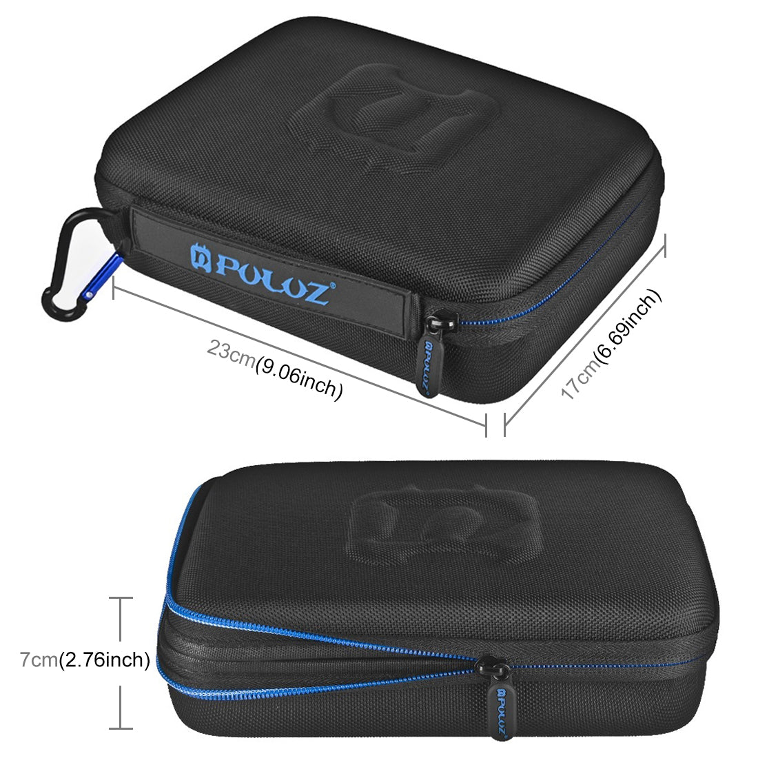 Puluz PU102 Waterproof Carrying Travel Case for GoPro HERO4 /3+ /3 /2 /1, Size: 23 x 17 x 7cm