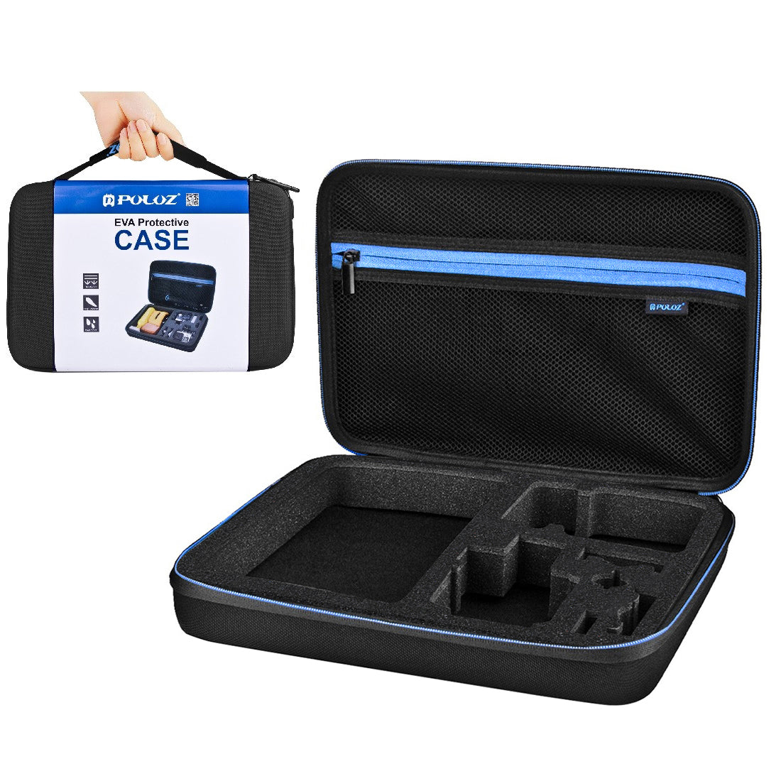 Puluz PU110 Portable Shockproof Camera Bag Case for GoPro Hero 5 / 4 Session / 4 / 3+ / 3 / 2 / 1