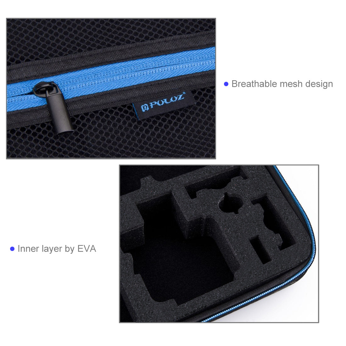 Puluz PU110 Portable Shockproof Camera Bag Case for GoPro Hero 5 / 4 Session / 4 / 3+ / 3 / 2 / 1