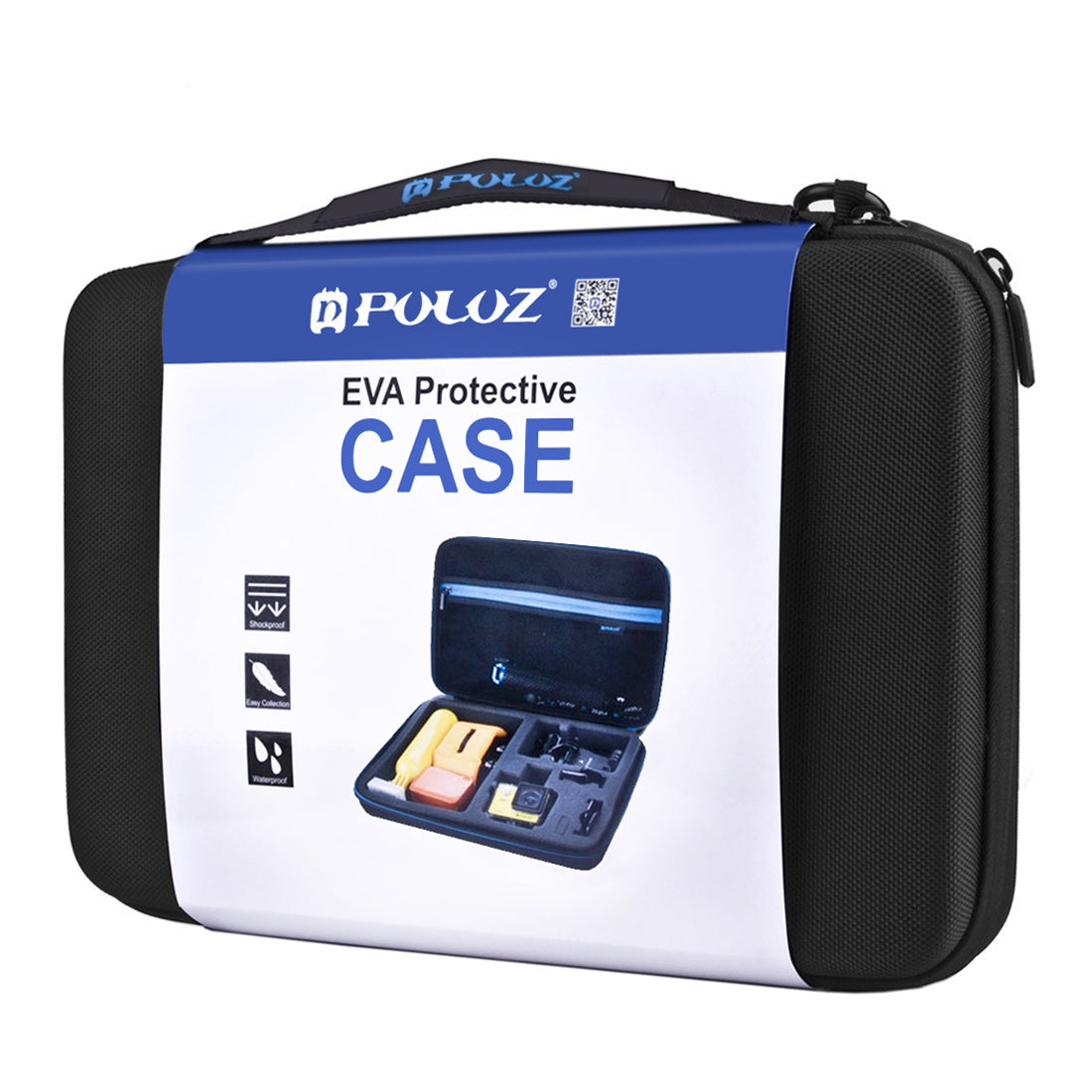 Puluz PU110 Portable Shockproof Camera Bag Case for GoPro Hero 5 / 4 Session / 4 / 3+ / 3 / 2 / 1