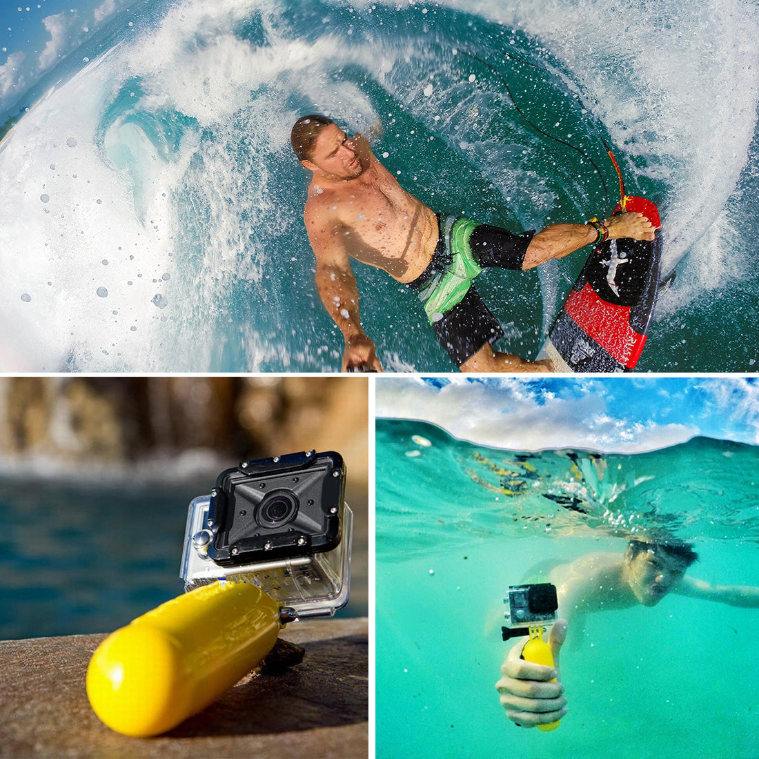 Puluz PU81 Floating Bobber Handy Grip Diving Selfie Gopro Accessory for Gopro Hero 4