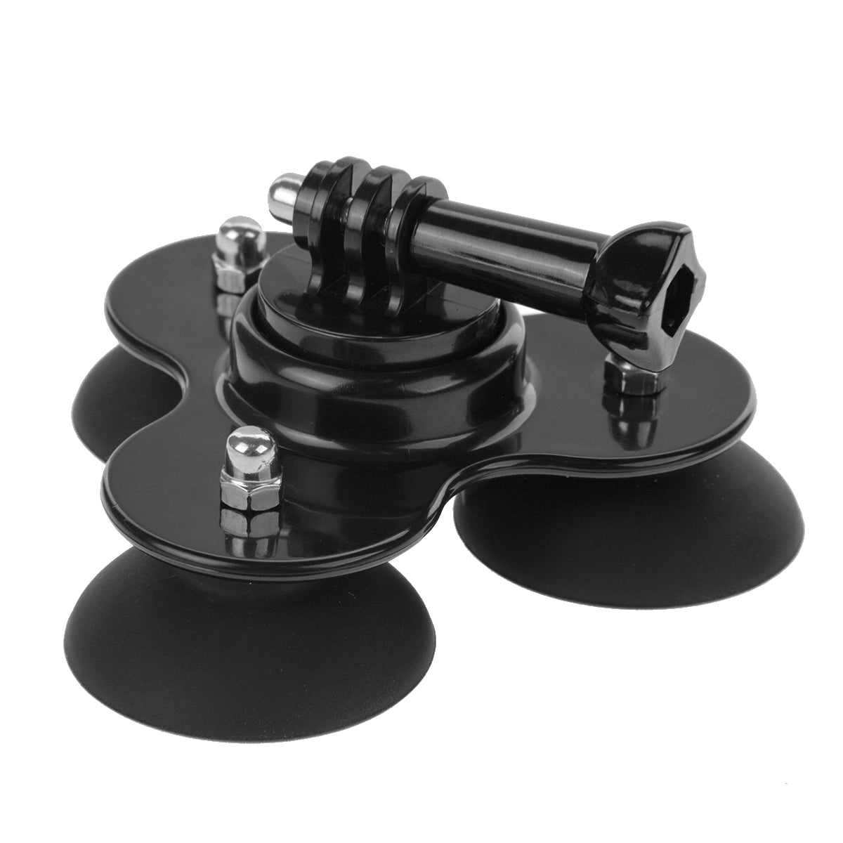 Puluz PU164B Triangle Suction Cup Mount with Screw for GoPro HERO 6 / 5 / 5 Session / 4 Session