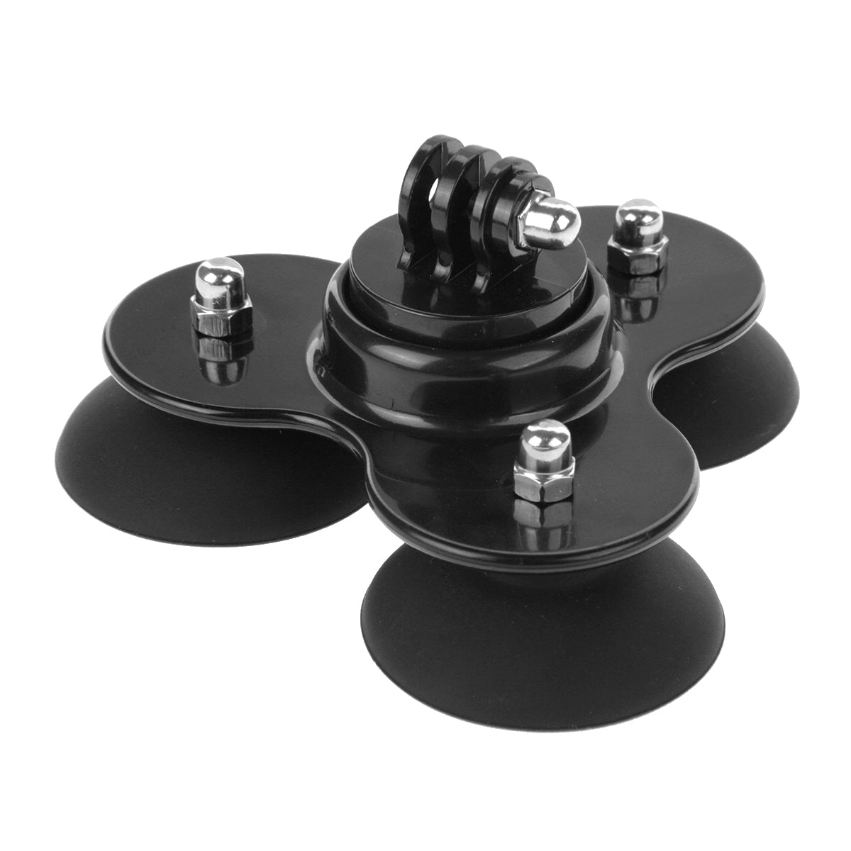 Puluz PU164B Triangle Suction Cup Mount with Screw for GoPro HERO 6 / 5 / 5 Session / 4 Session