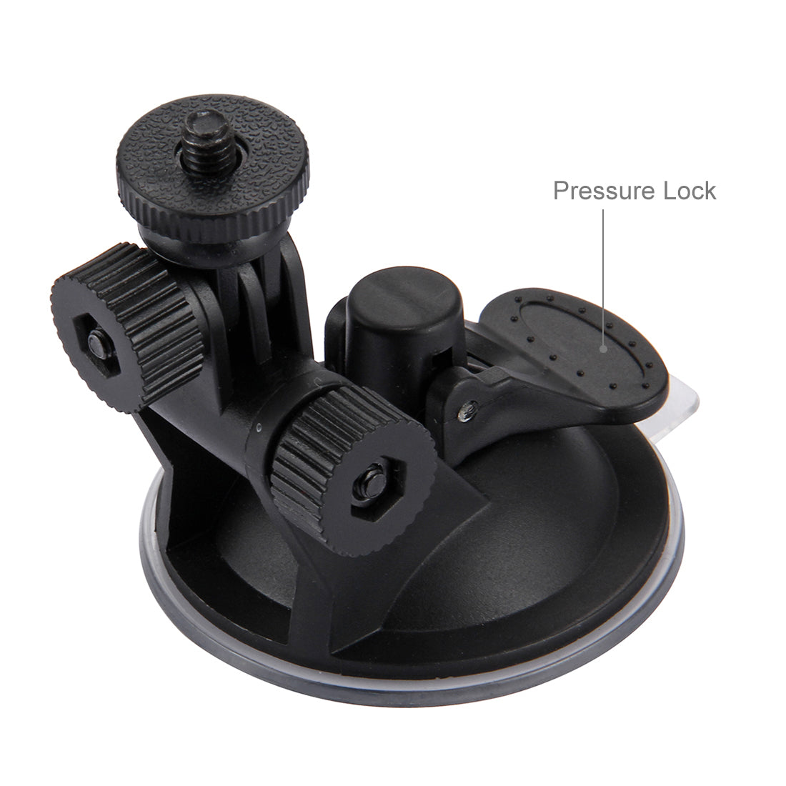 Puluz PU51 Car Suction Cup Mount with Screw Tripod Mount Adapter Storage Bag for GoPro Hero 7/6/5, DJI OSMO Action Camera