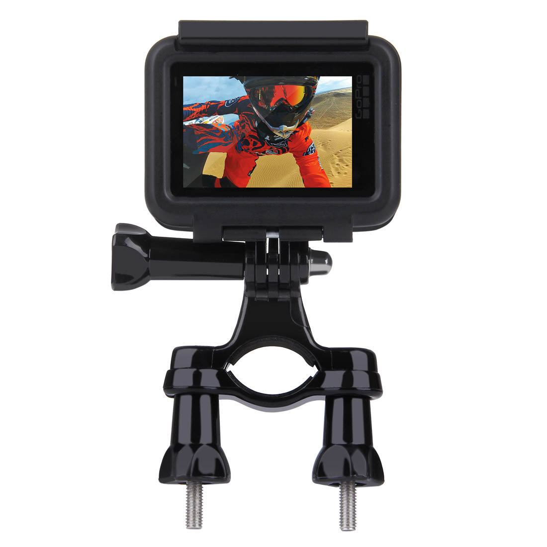 Puluz PU01 Universal Bike Motorcycle Handlebar Mount with Screw for GoPro Hero 6 / 5 / 5 Session / 4 Session