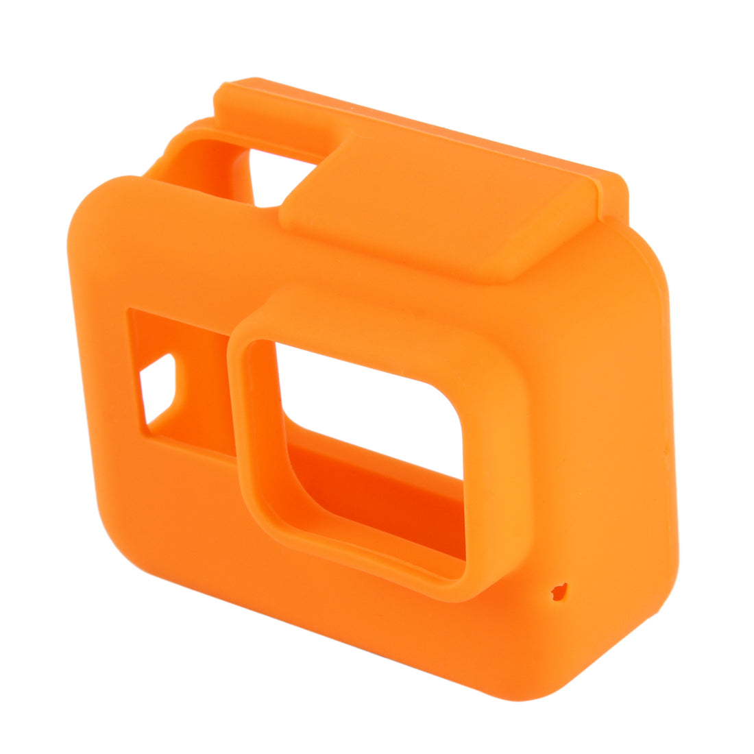 PULUZ PU190 Silicone Case and Lens Cover for GoPro Hero 5 with Frame - Orange