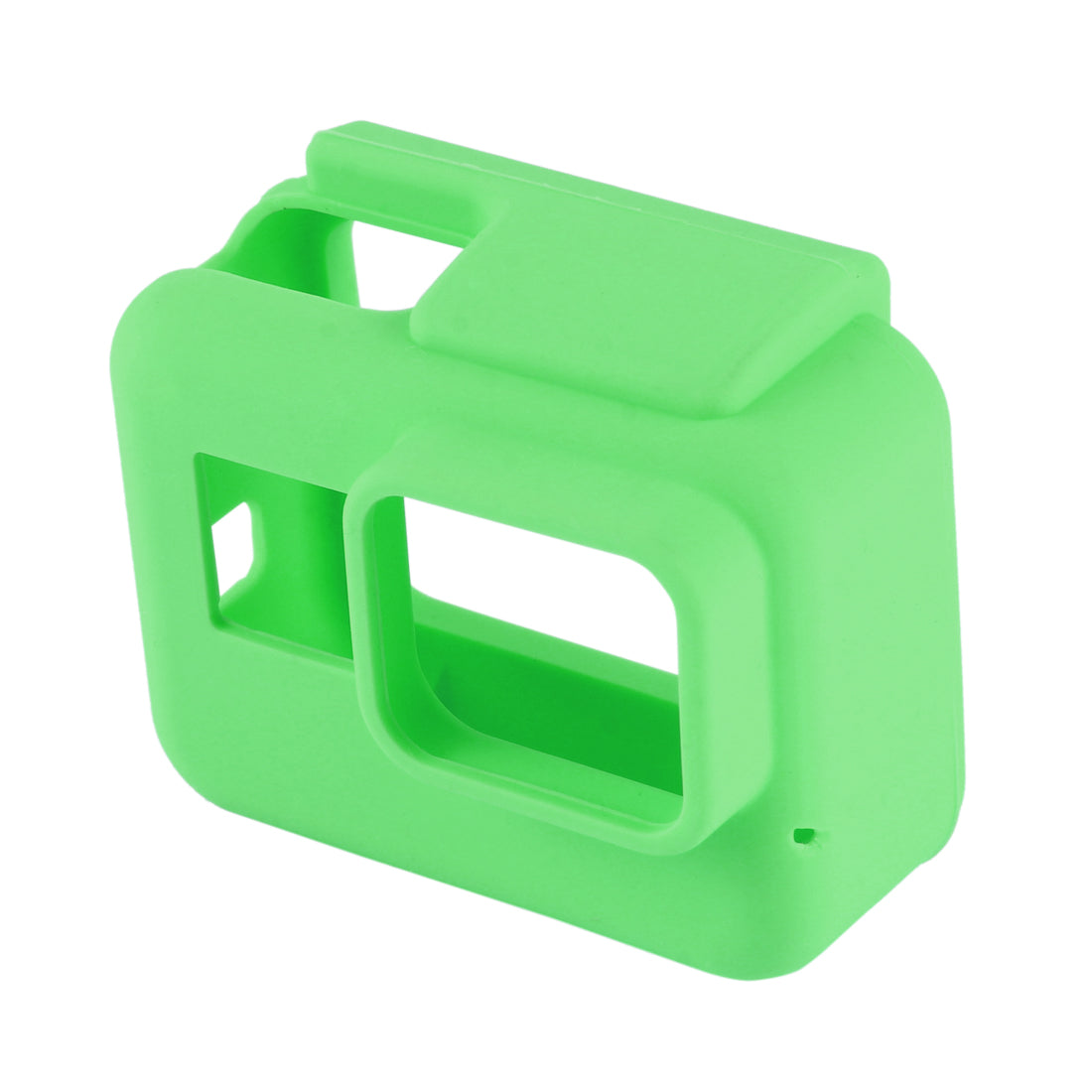 PULUZ PU190 Silicone Case and Lens Cover for GoPro Hero 5 with Frame - Green