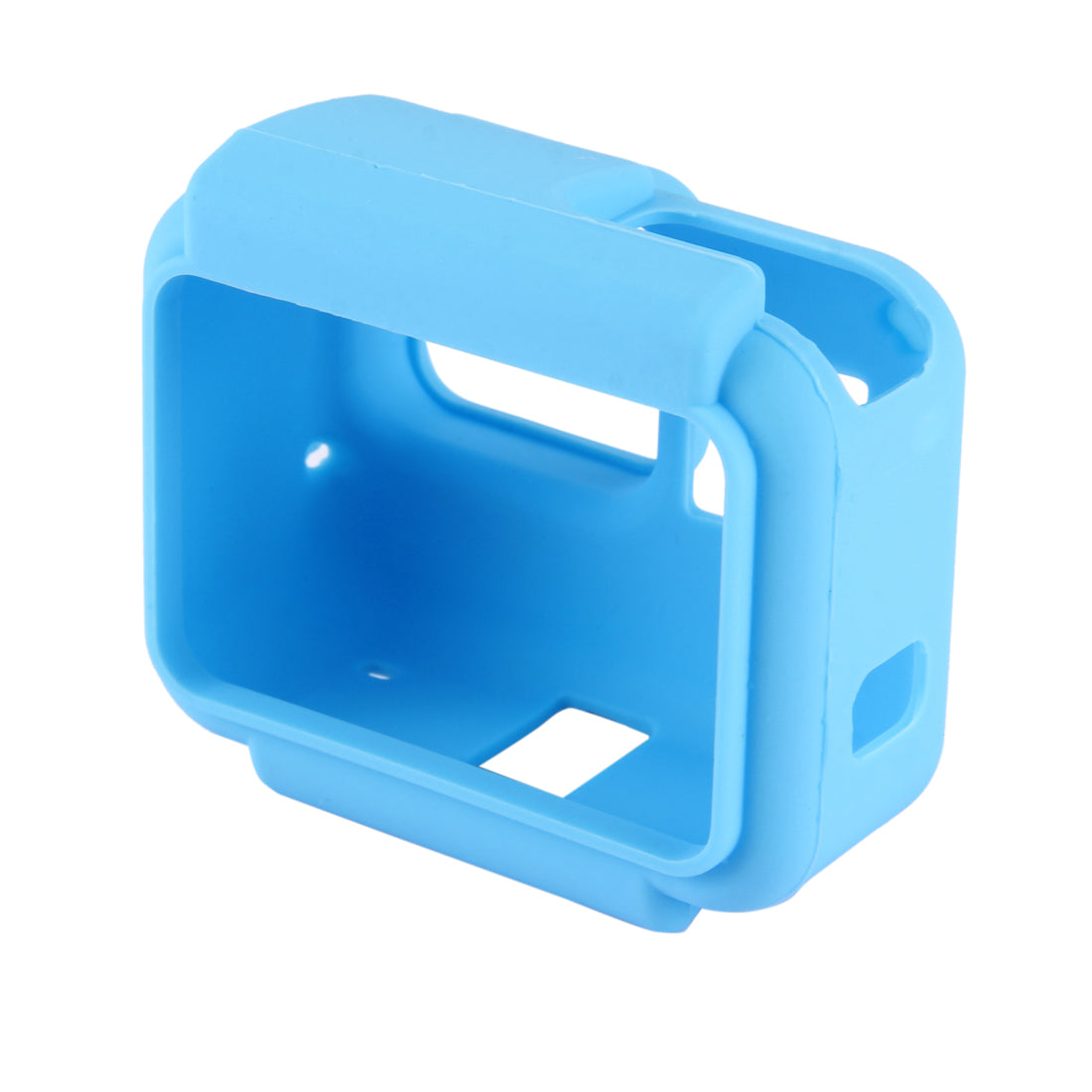 PULUZ PU190 Silicone Case and Lens Cover for GoPro Hero 5 with Frame - Blue