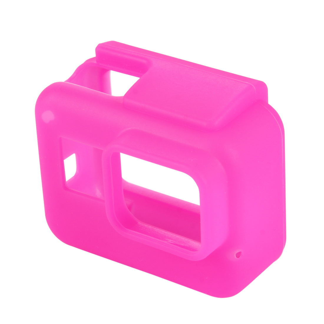 PULUZ PU190 Silicone Case and Lens Cover for GoPro Hero 5 with Frame - Rose