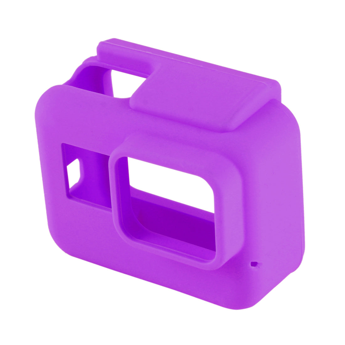 PULUZ PU190 Silicone Case and Lens Cover for GoPro Hero 5 with Frame - Purple