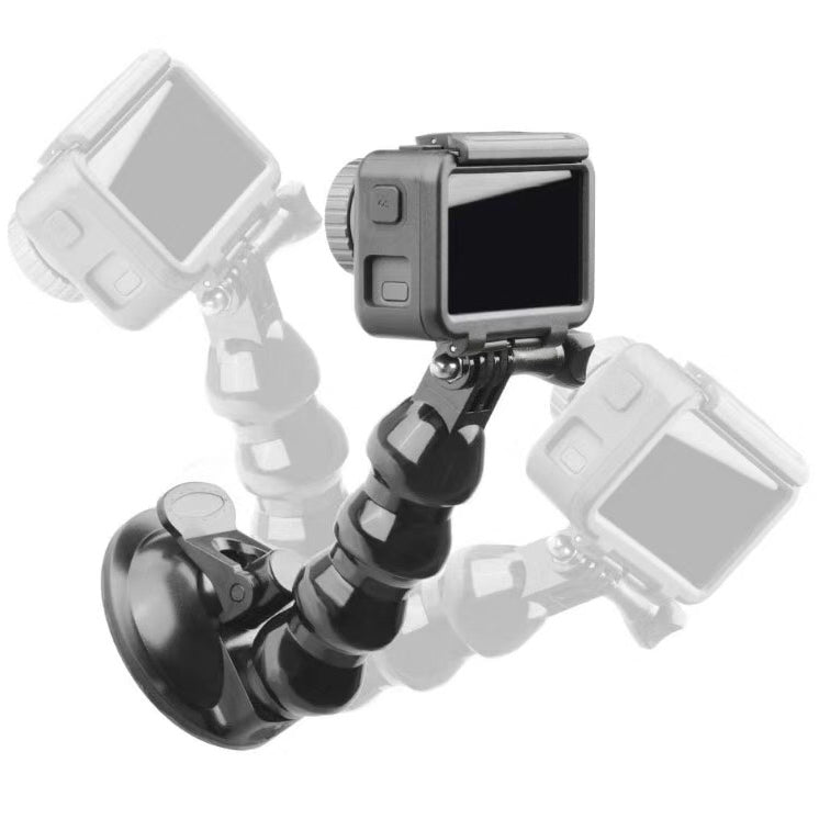 OSMO Snake Arm Suction Cup Car Fix Universal Base for Gopro Xiaoyi Sargo Etc. Sports Camera