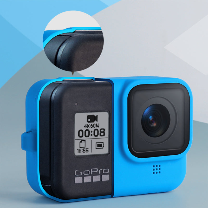 Soft Silicone Protection Case for GoPro Hero 8 - Blue