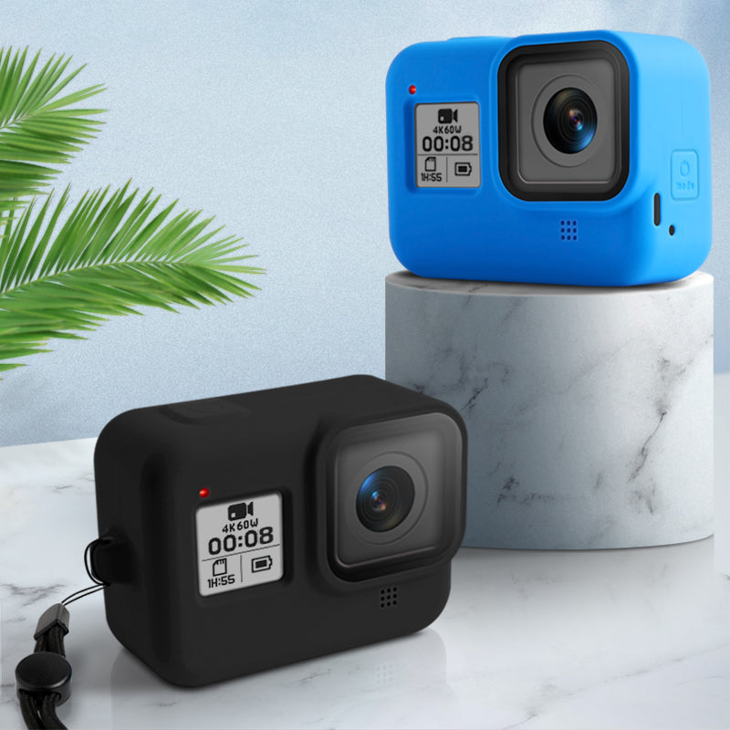 Soft Silicone Protection Case for GoPro Hero 8 - Black