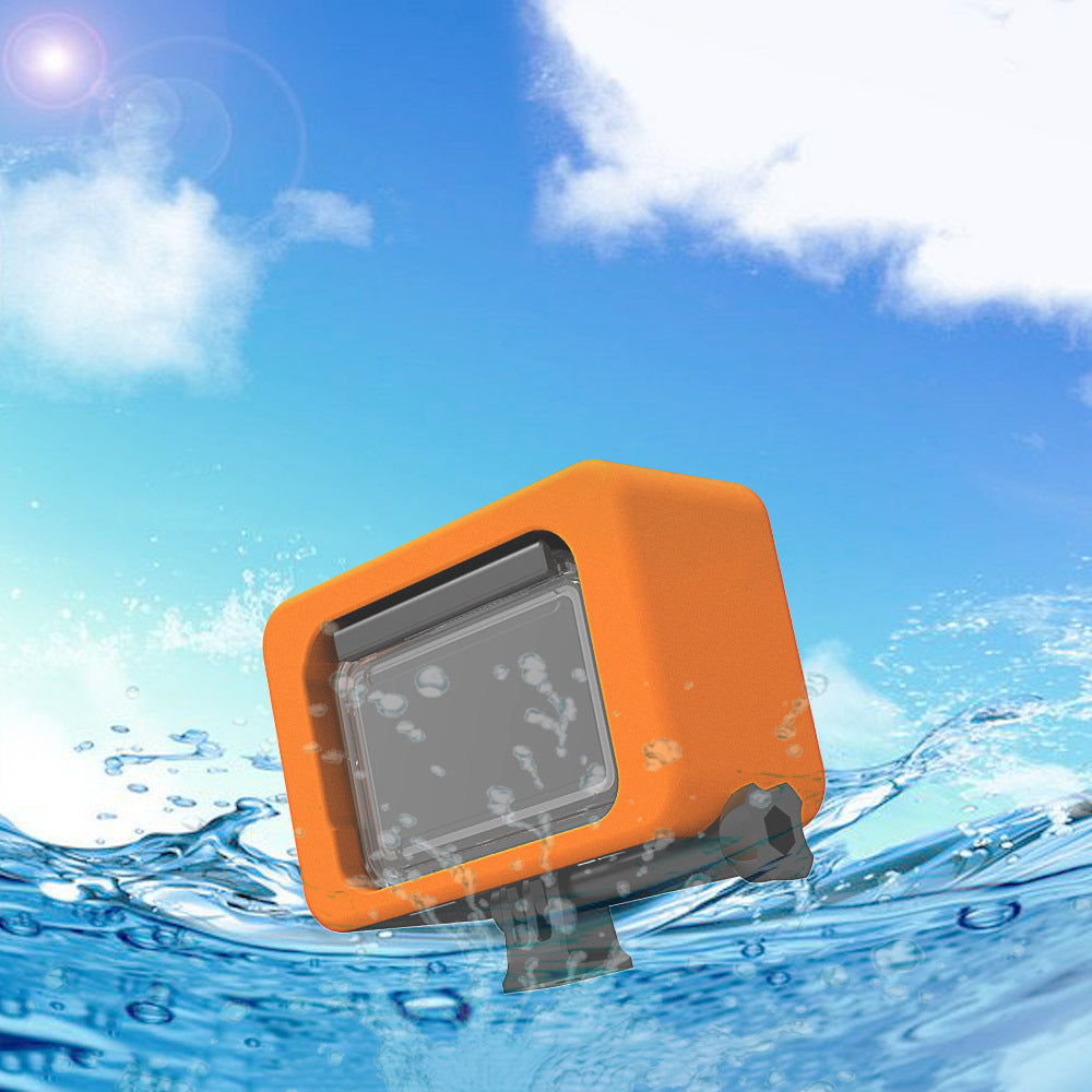 PULUZ Waterproof Case Floaty Case for DJI Osmo Action - Orange
