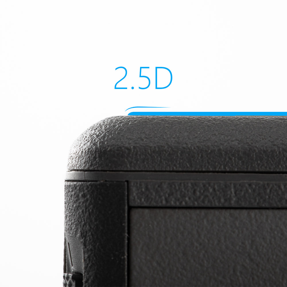 Tempered Glass 9H 2.5D Arc Edge Screen Protector Kit for OSMO ACTION