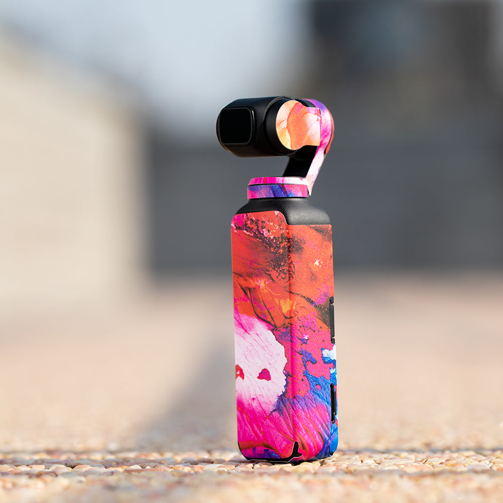 3Pcs Waterproof Stickers for DJI OSMO Pocket Handheld Gimbal Colorful Decals 3M Scotchcal Film Skin Stickers