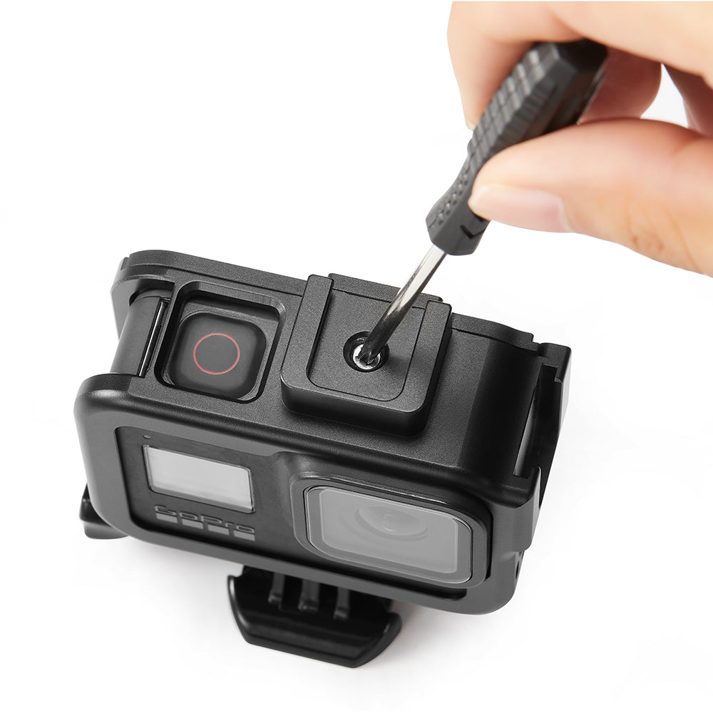 Protective Side Frame Housing with Buckle Mount for GoPro Hero 8