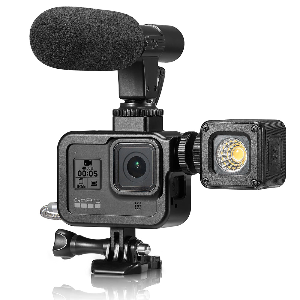 Protective Side Frame Housing with Buckle Mount for GoPro Hero 8