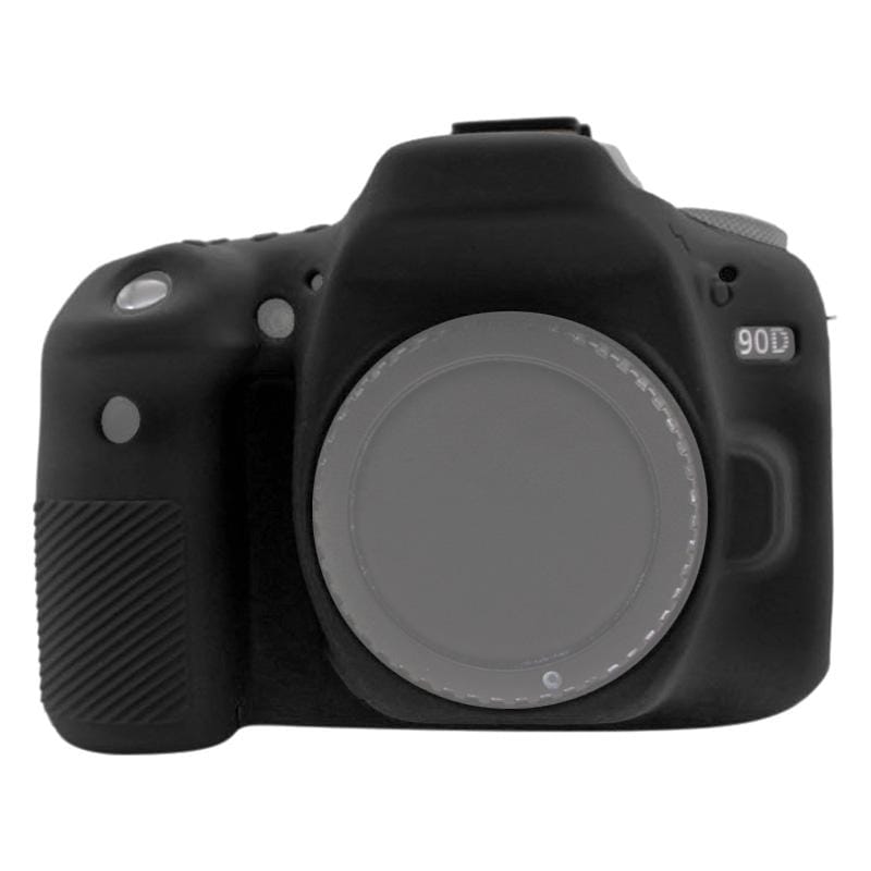 PULUZ Soft Silicone Protective Case for Canon EOS 90D (Black)