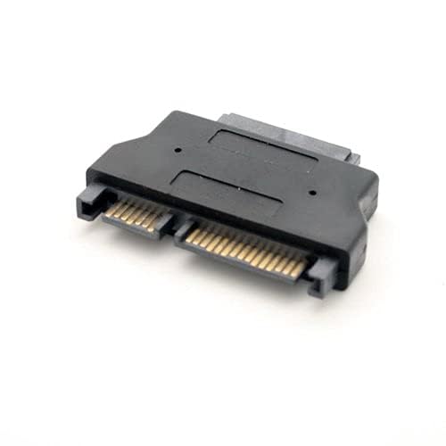 UNIQKART SATA 22 Pin 22p Male to ODD Slimline SATA 13 Pin Female CD-ROM Converter Adapter