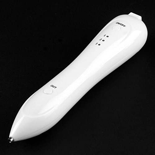 UNIQKART Skin Mole Dark Spot Remover Wart Tag Speckle Tattoo Removal Pen 3 Level Laser Plasma Pen Wart Spot Remover Mole Freckle Tattoo Removal Machine Beauty Pen Tool