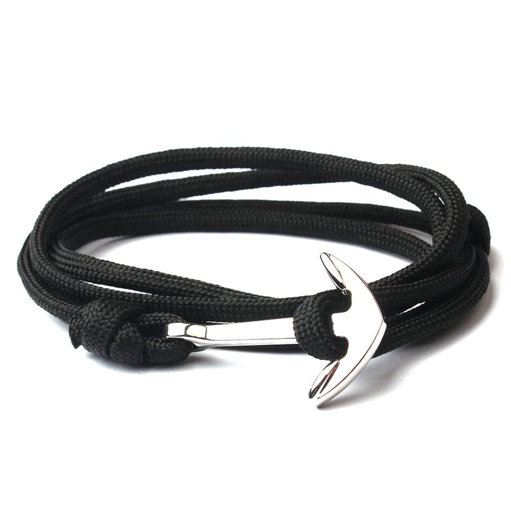 Alloy Anchor Charm Multilayer Leather Friendship Bracelets (Style11)