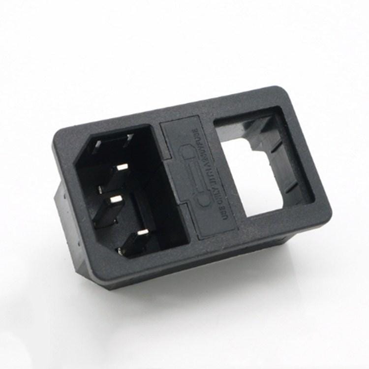 10 PCS AC-01 Three Pins Power Socket with Safety Switch Socket