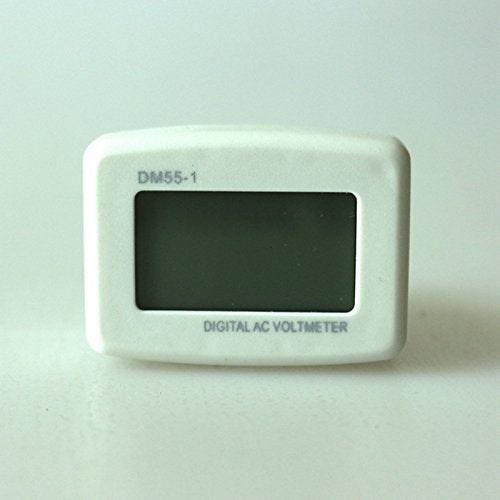 New AC 110V 220V Digital Voltmeter EU Plug Household Factory Voltage Power Monitor with LCD AC Panel Meter