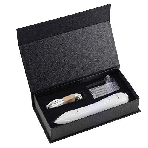 UNIQKART Skin Mole Dark Spot Remover Wart Tag Speckle Tattoo Removal Pen 3 Level Laser Plasma Pen Wart Spot Remover Mole Freckle Tattoo Removal Machine Beauty Pen Tool