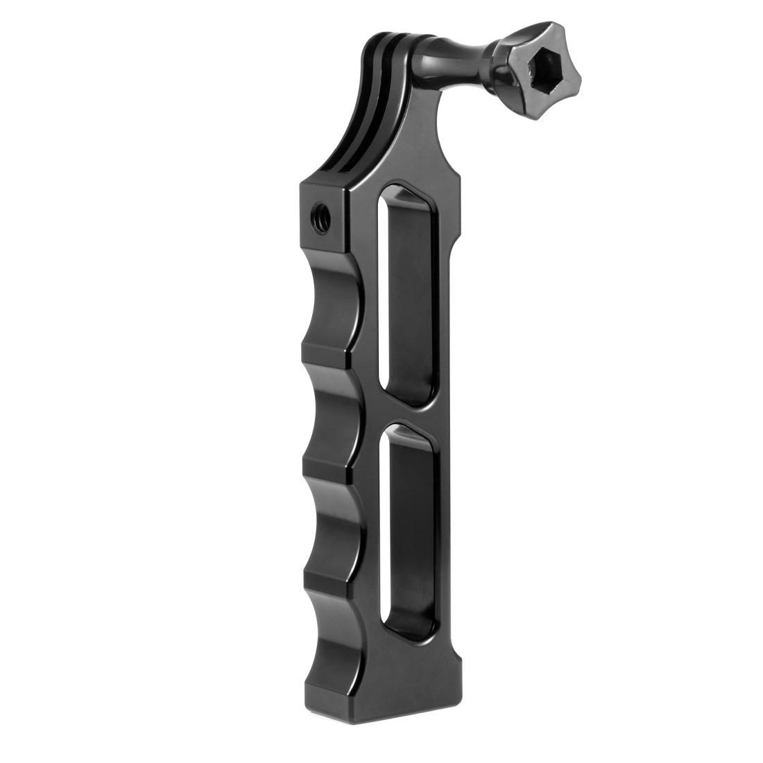 PULUZ Aluminum Alloy Tactical Hand Holder Grip for DJI Osmo Action, GoPro NEW HERO /HERO7 /6 /5 /5 Session /4 Session /4 /3+ /3 /2 /1, Xiaoyi and Other Action Cameras (Black)