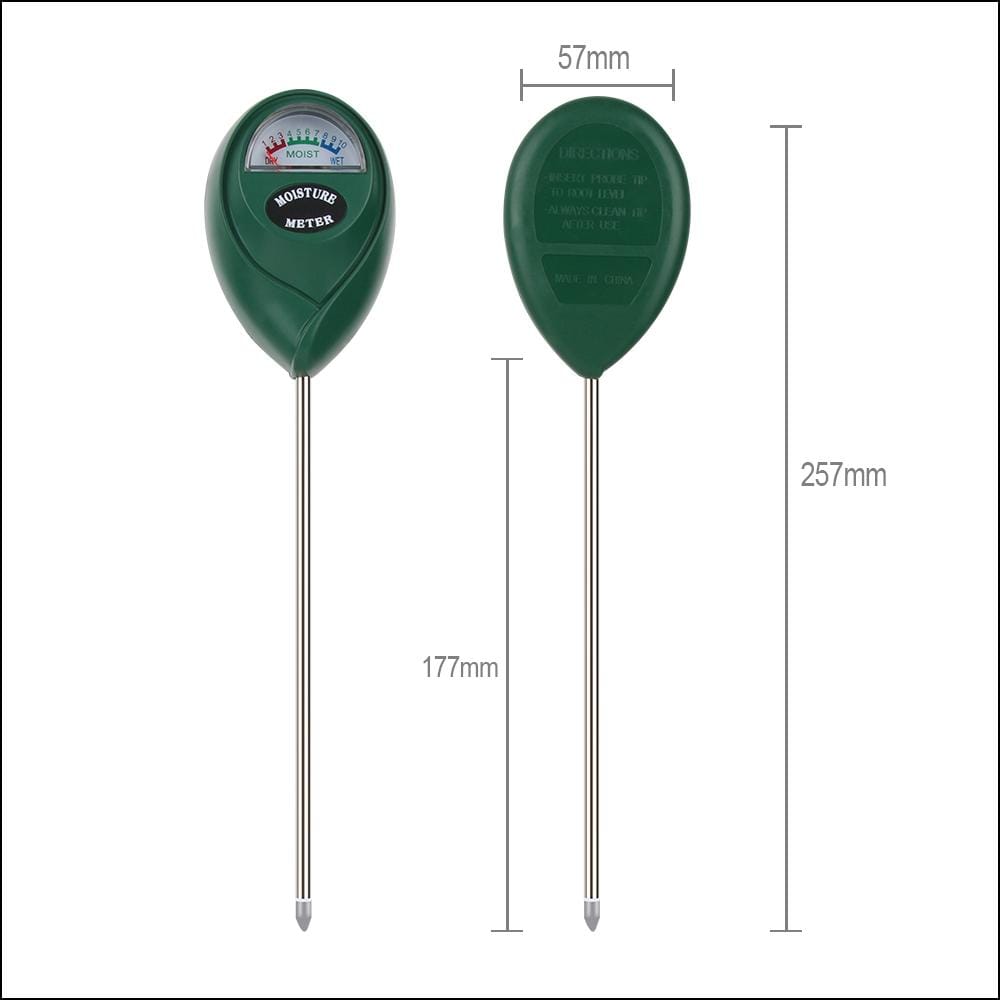 RZ100 Mini Soil PH Moisture Humidity Measuring PH Meter Soil Moisture Monitor Hygrometer Gardening Plant Farming Moisture Tester