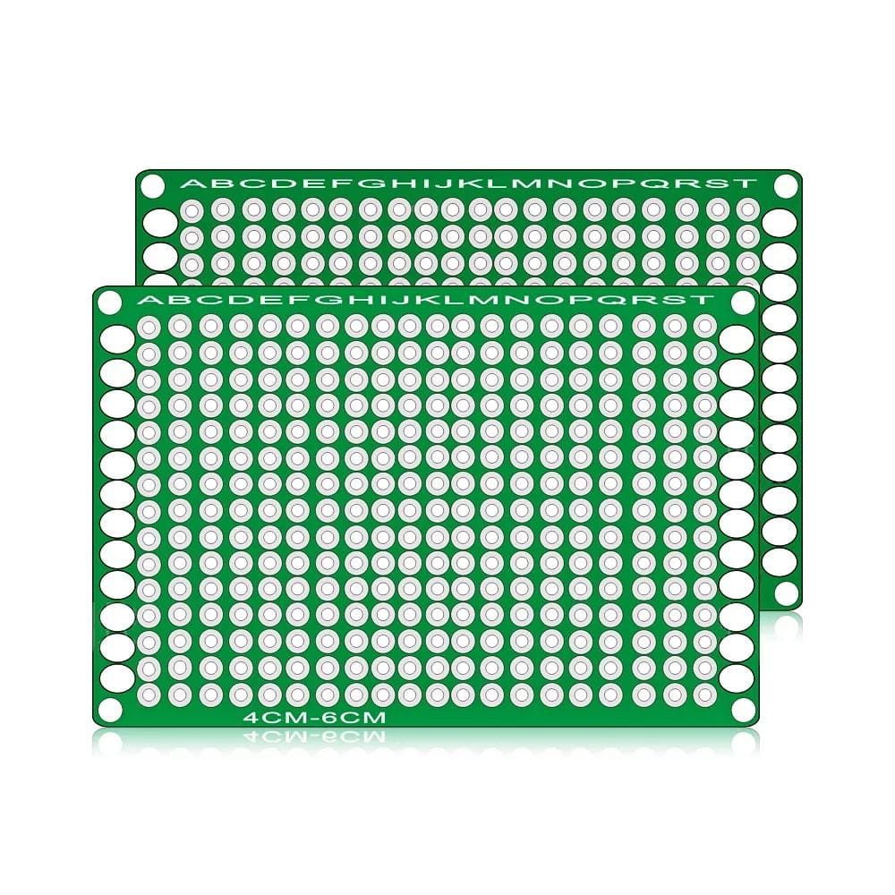 6 PCS LandaTianrui LDTR - WG0032 / T1 Double-sided Glass Fiber Prototyping Breadboard PCB Board