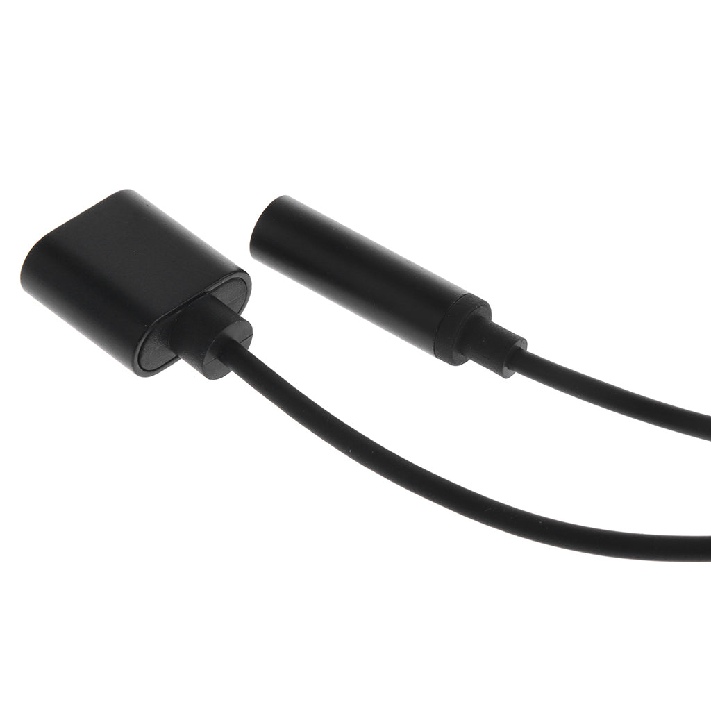 2 in 1 3.5mm Aux Headphone Jack & Charger Adapter for iPhone 7 8 Plus Black