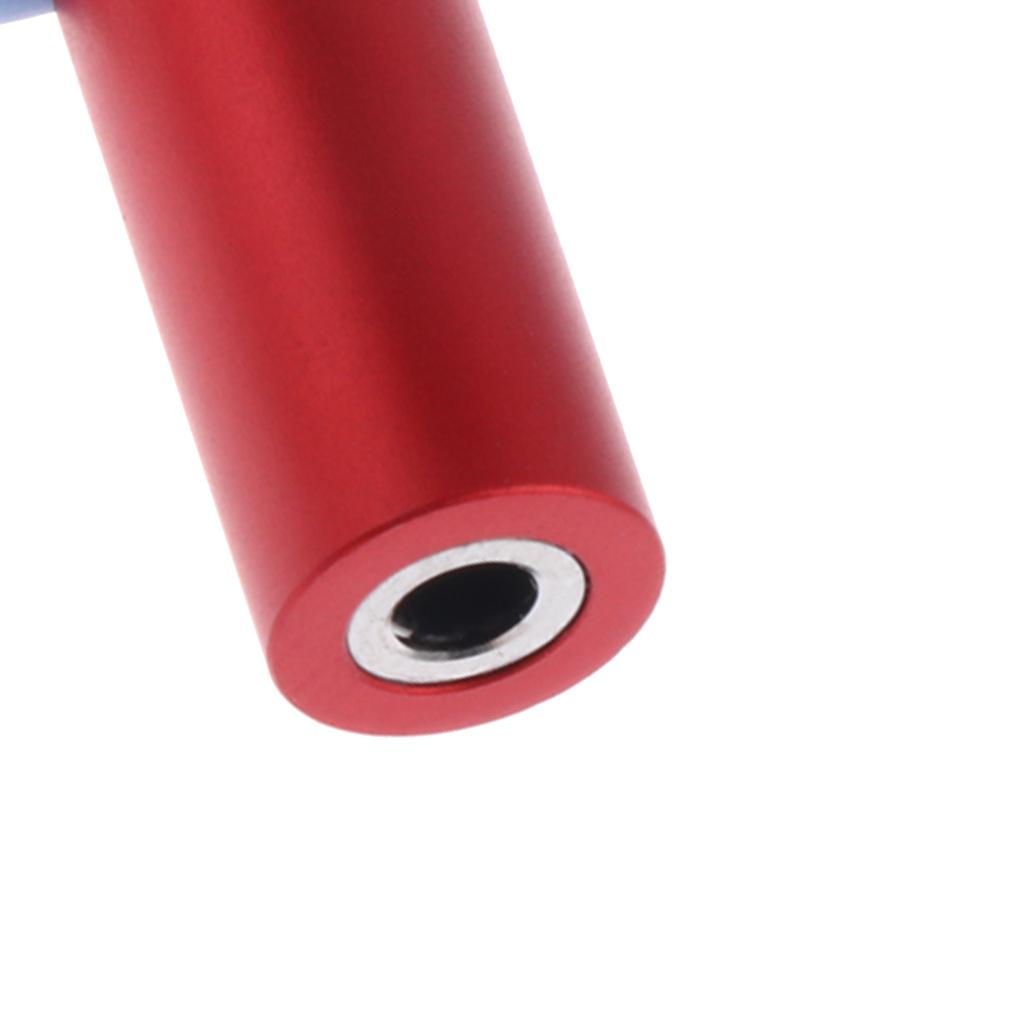 2 in1 AUX Headphone Audio Charger Adapter for Apple iPhone 7 8 Plus X Red