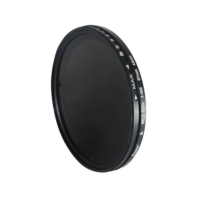 UNIQKART Variable Neutral Density Filter (67mm) (Variable N.D Filter 67mm)