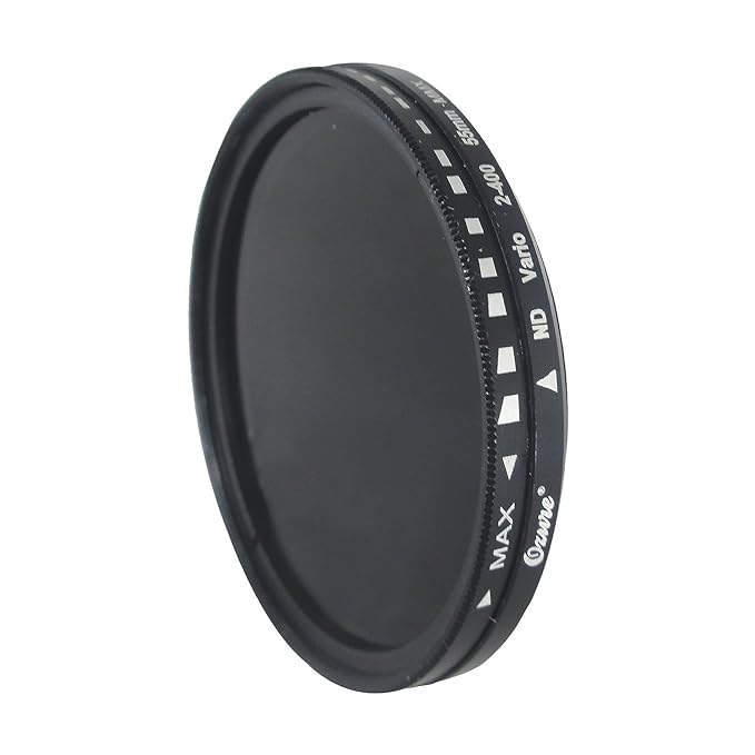 UNIQKART Variable Neutral Density Filter (55mm) (Variable N.D Filter 55mm)