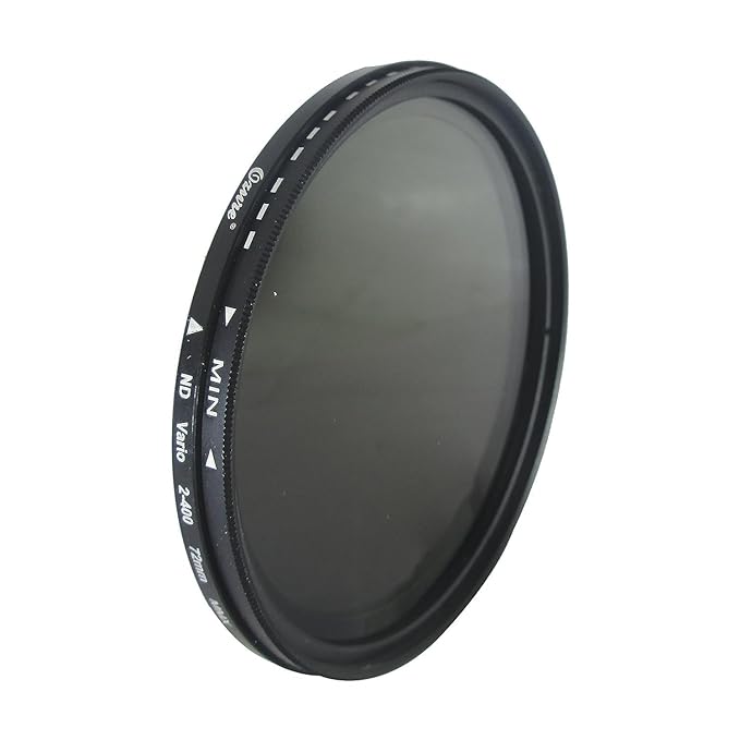 UNIQKART Variable Neutral Density Filter (72mm) (Variable N.D Filter 72mm)