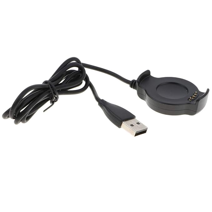 UNIQKART Replacement USB Charging Cord for Huawei 2 Smartwatch Black