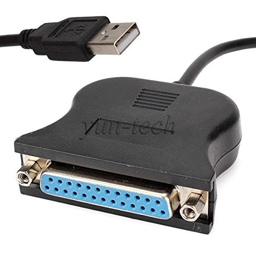 Generic 1M USB 2. 0 to 25 Pin DB25 Female Parallel Port PC Printer Adapter Cable