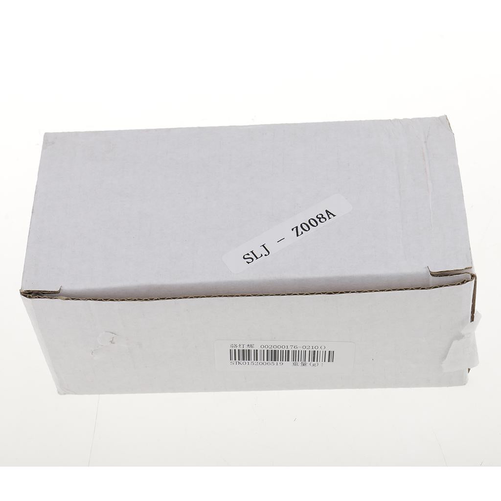 2 Piece 20-LED Brake Turn Signal Tail Light Grill Lens for Motorcycle Silver