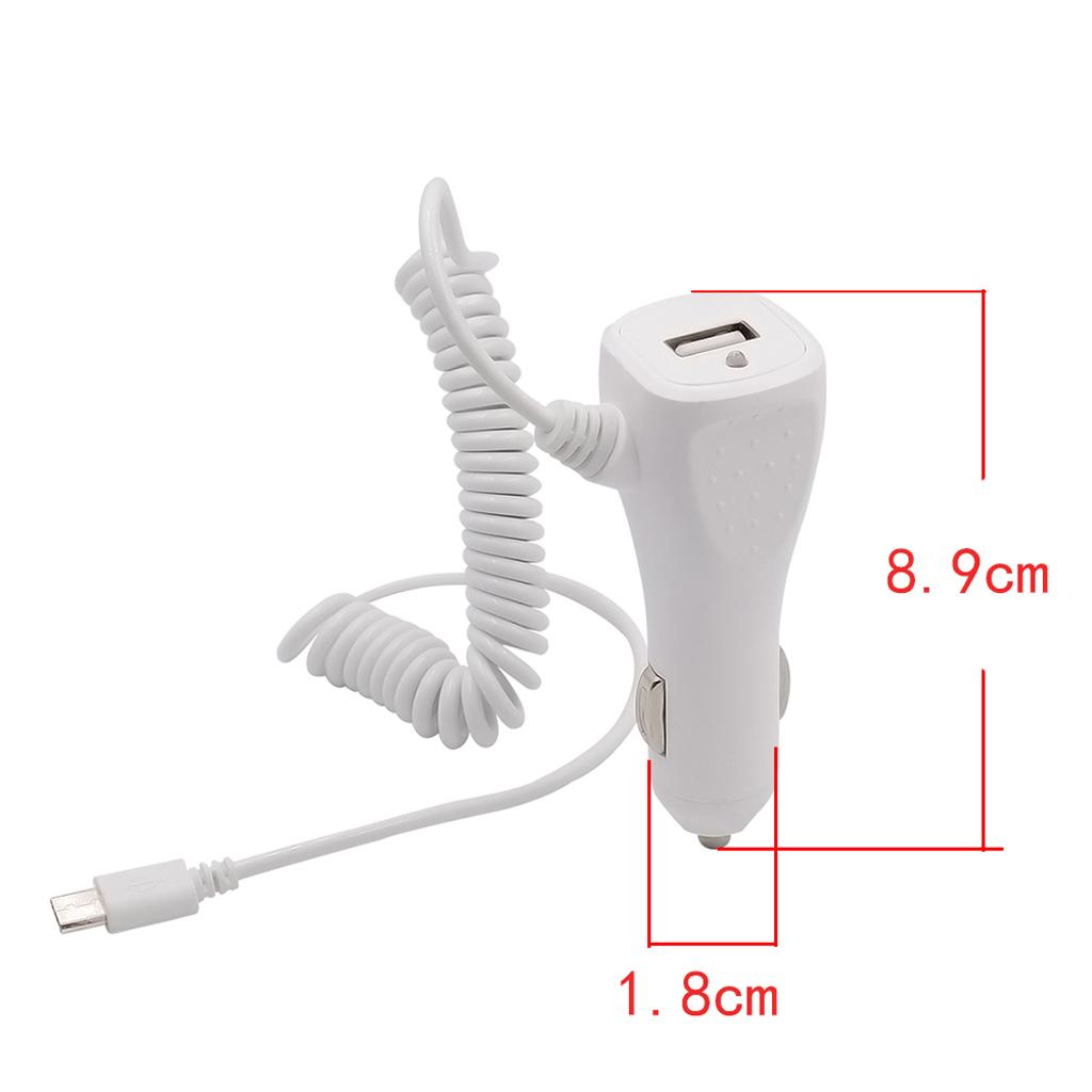 12V-24V Car Lighter Socket Charger 5V 2A USB + Android Interface for Phone