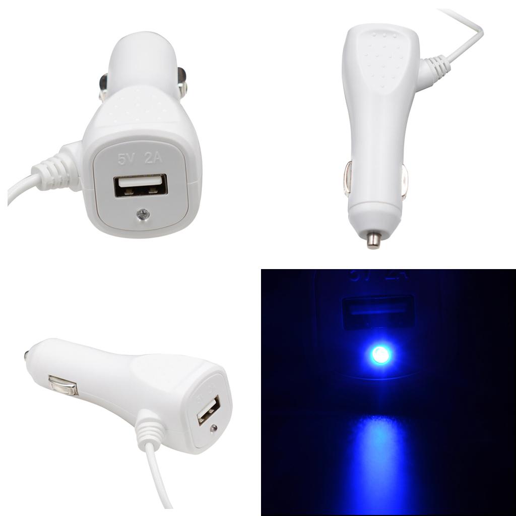 12V-24V Car Lighter Socket Charger 5V 2A USB + Android Interface for Phone