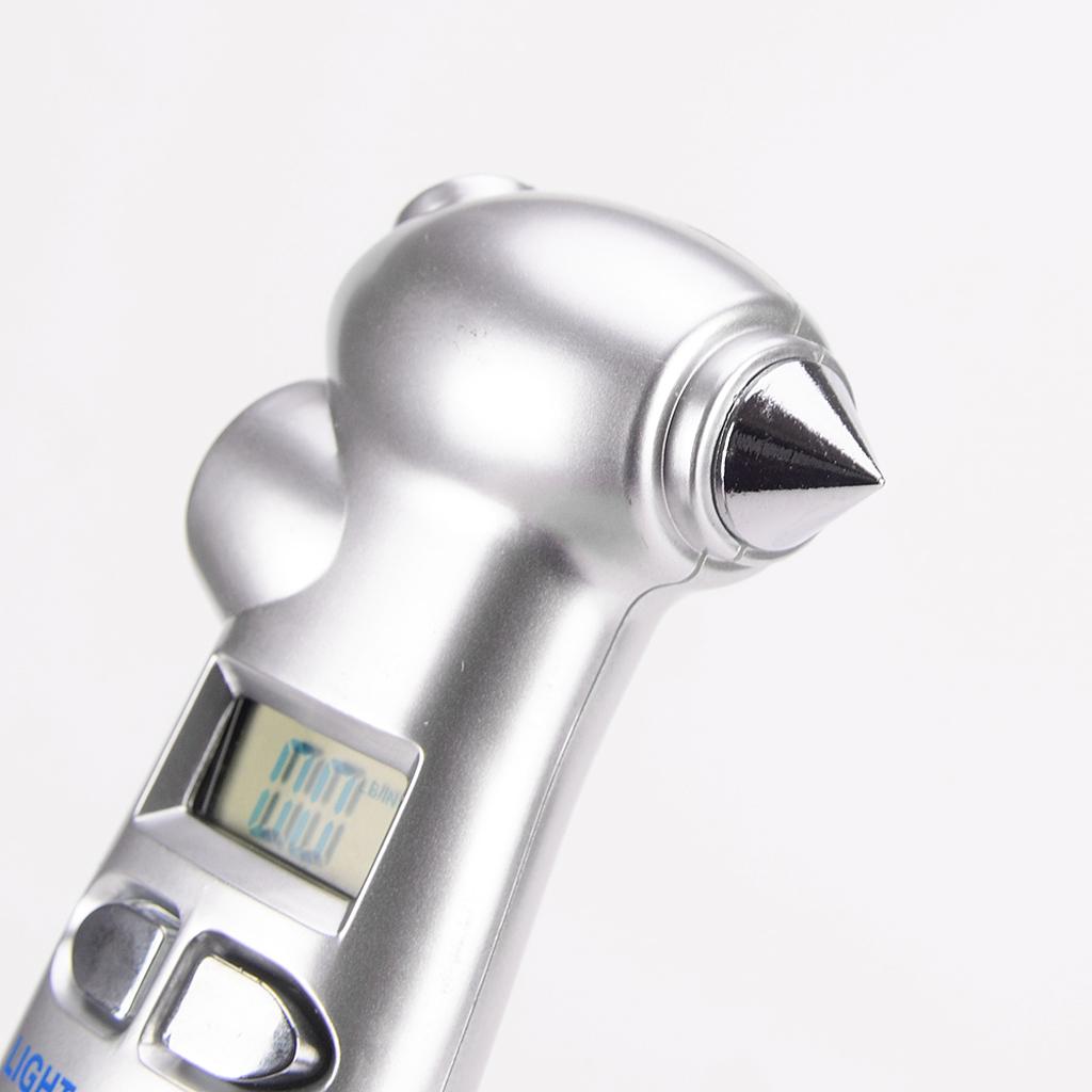 2 in 1 Multifunction Digital Auto Tire Pressure Tester Gauge Flashlight