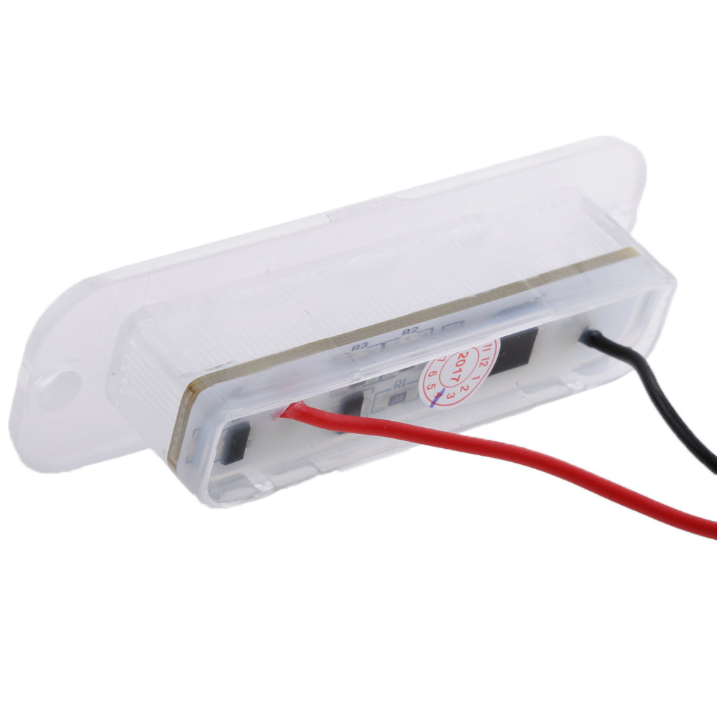 2 Pieces LED Number License Plate Light Lamp for Benz W463 G Class G500 G550