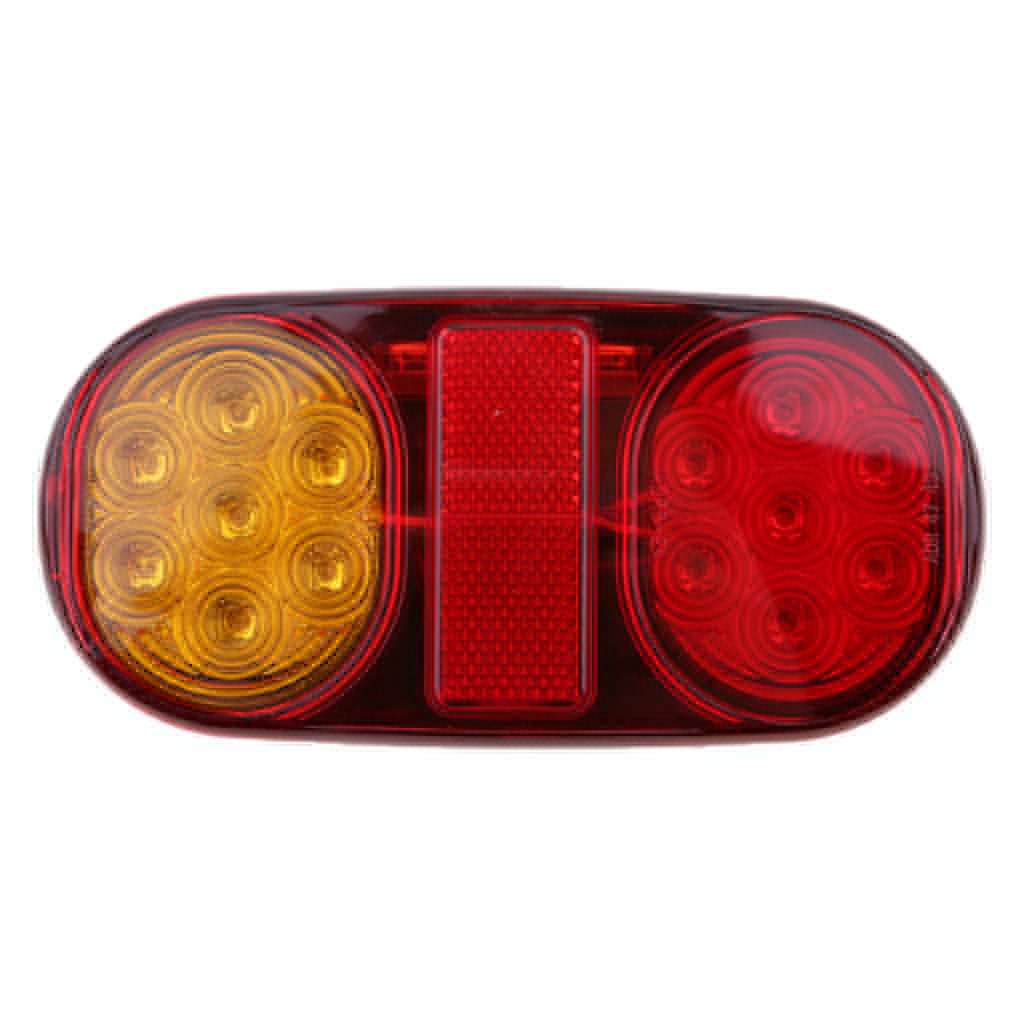 12V Trailer Boat Waterproof Tail Stop Brake Turn Signal LED Light Lamp