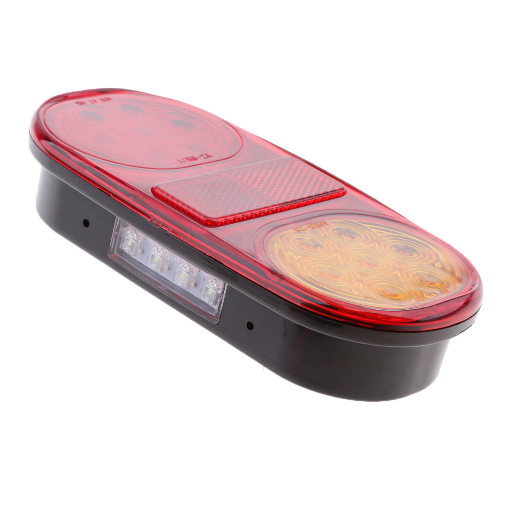 12V Trailer Boat Waterproof Tail Stop Brake Turn Signal LED Light Lamp
