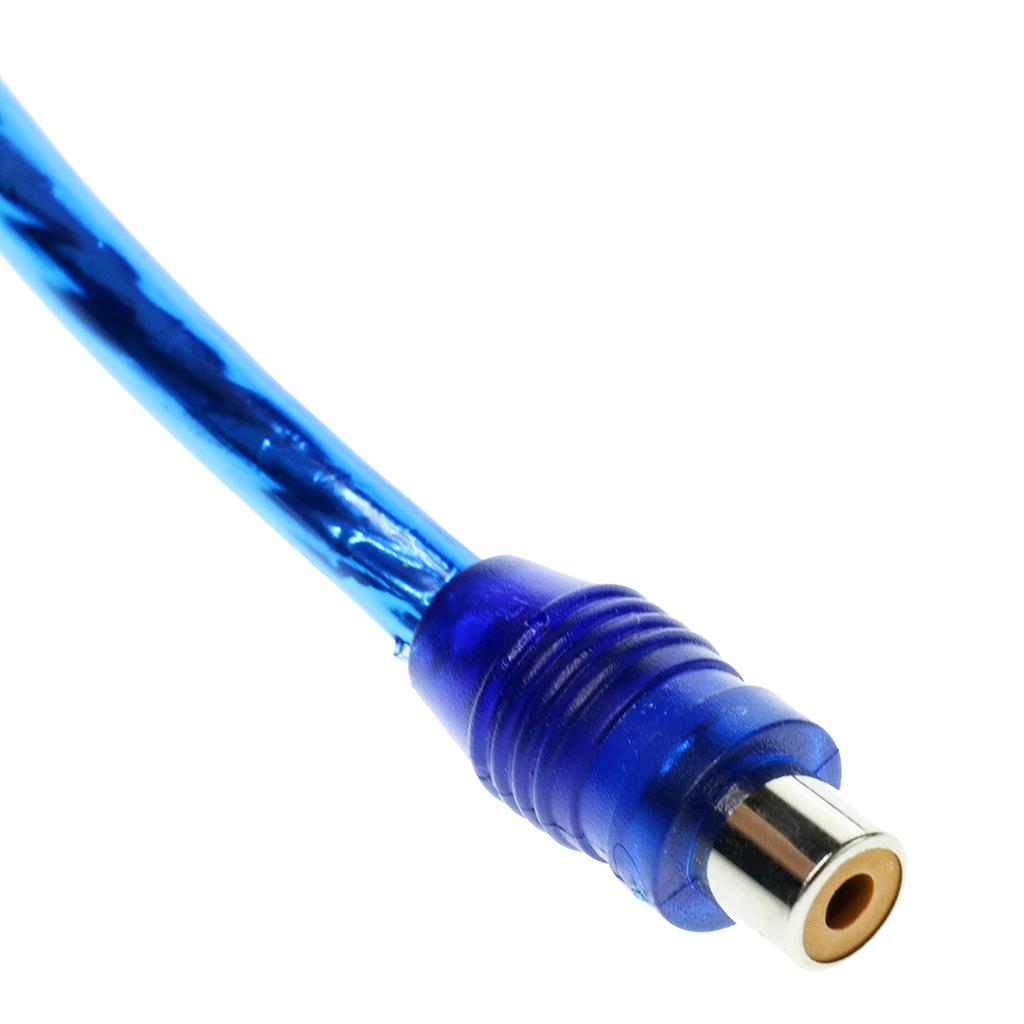 28cm Car Auto Home Stereo Audio Cable Aux Auxiliary Cord 1 Female to 2 Male